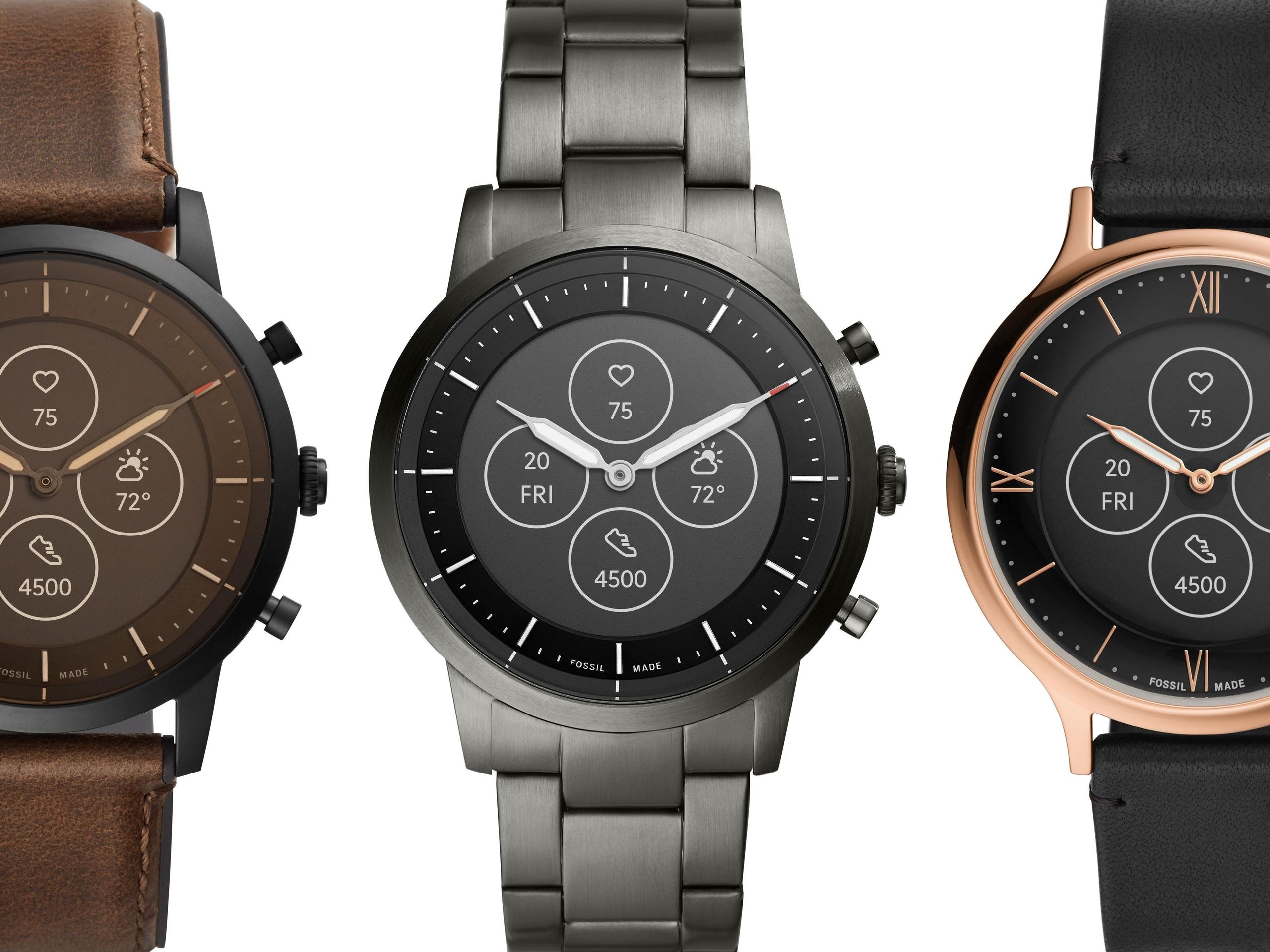 New Fossil Hybrid HR brings a heart rate sensor to a classic watch