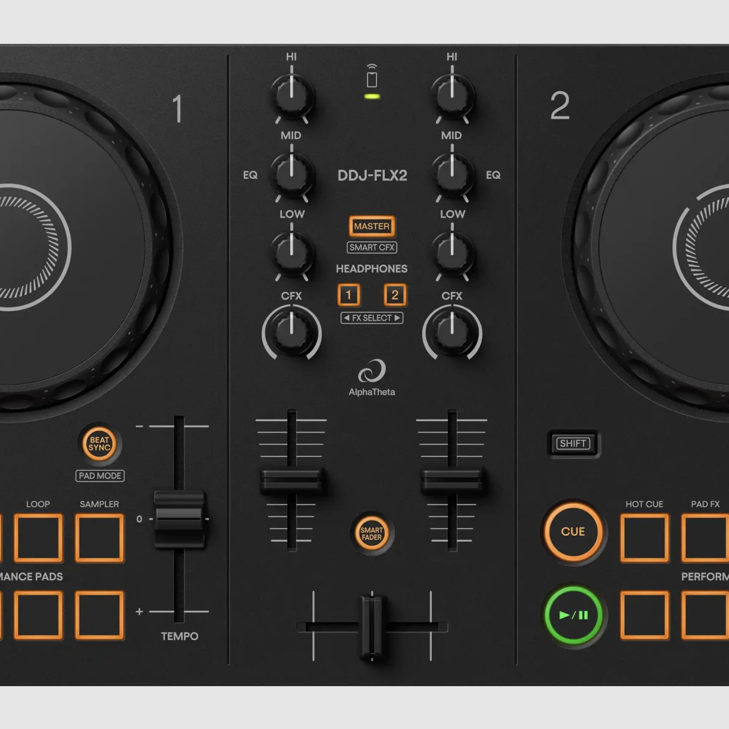 DDJ-FLX2 DJコントローラー　Pioneer DJ Amazon.com: Pioneer DJ AlphaTheta DDJ-FLX2 Compact 2-Channel