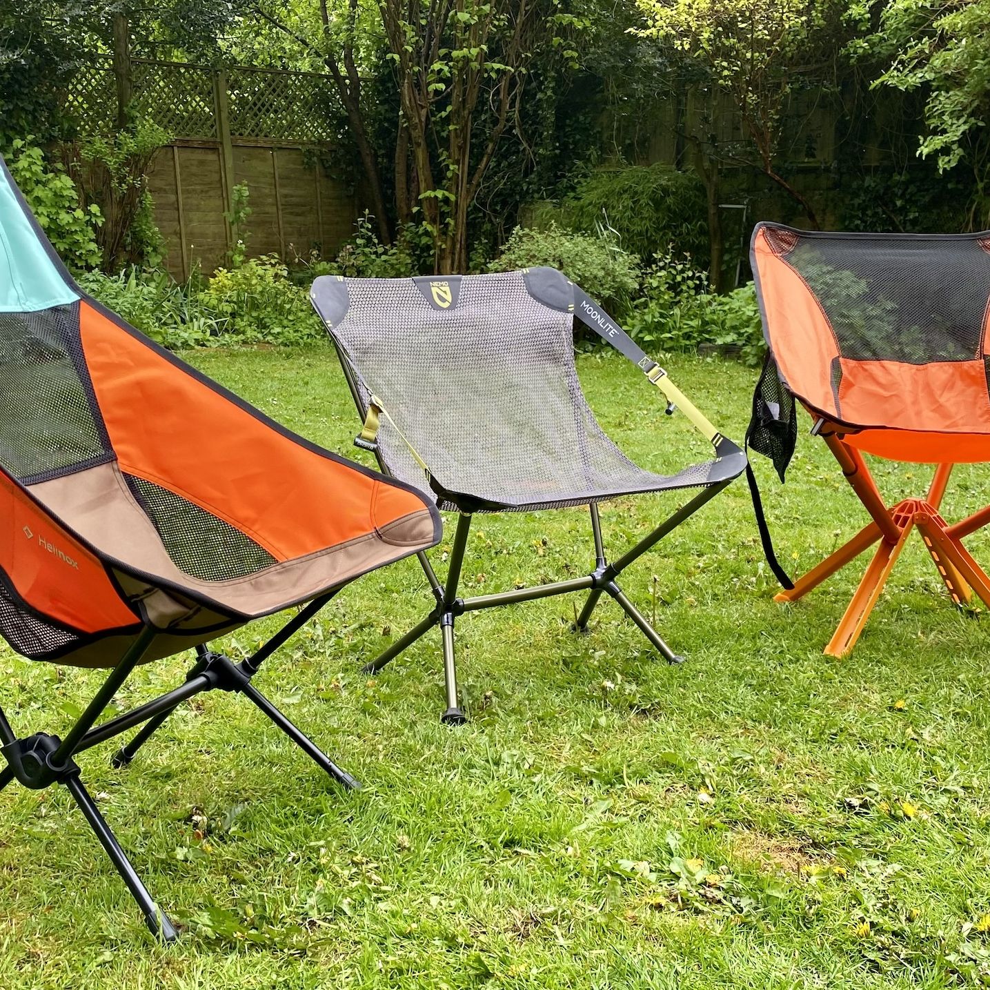 Helinox Chair Two vs Nemo Moonlite vs Sitpack Campster II