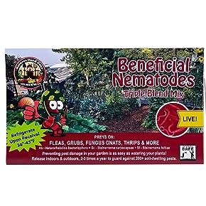 Naturesgoodguys Beneficial Nematodes Triple Blend Pack Hb+sc+sf - General Biological Pest Control (10 Million)