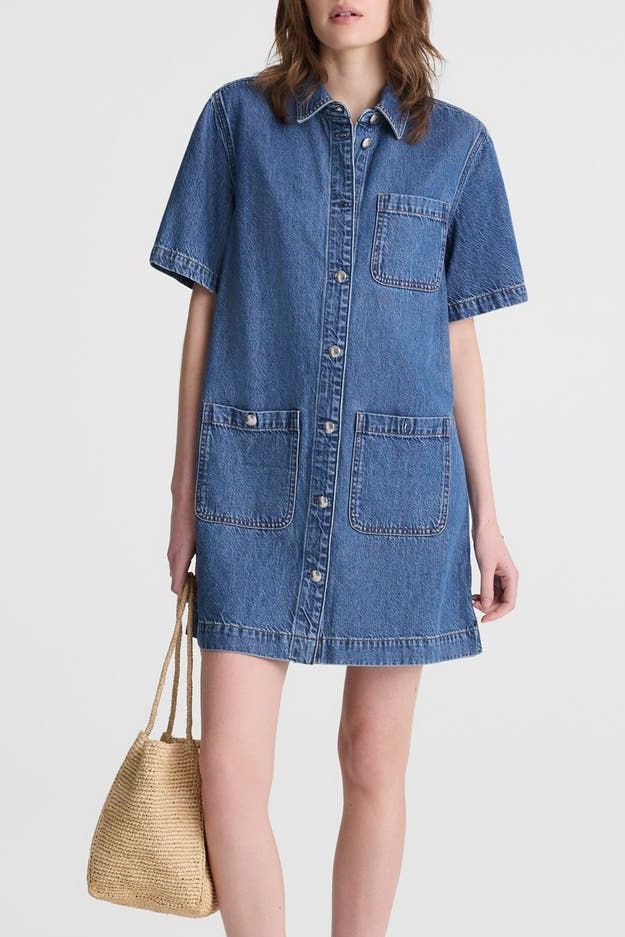 Denim Minidress