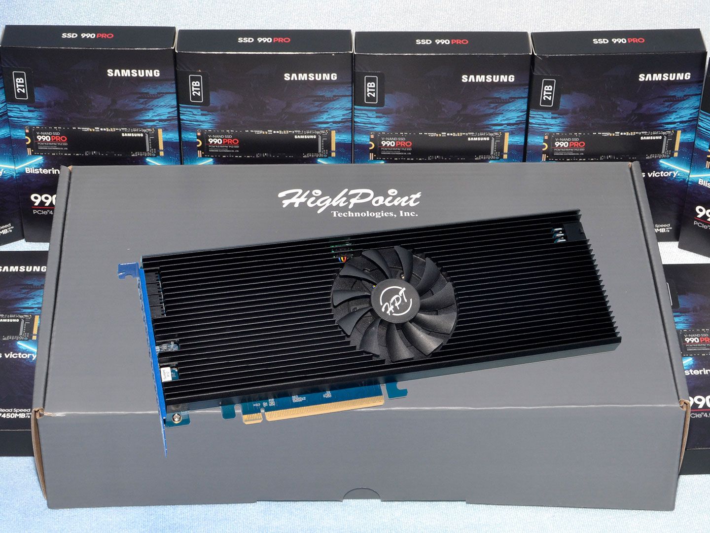 HighPoint Rocket 1608A add-in card review: More drives, more power