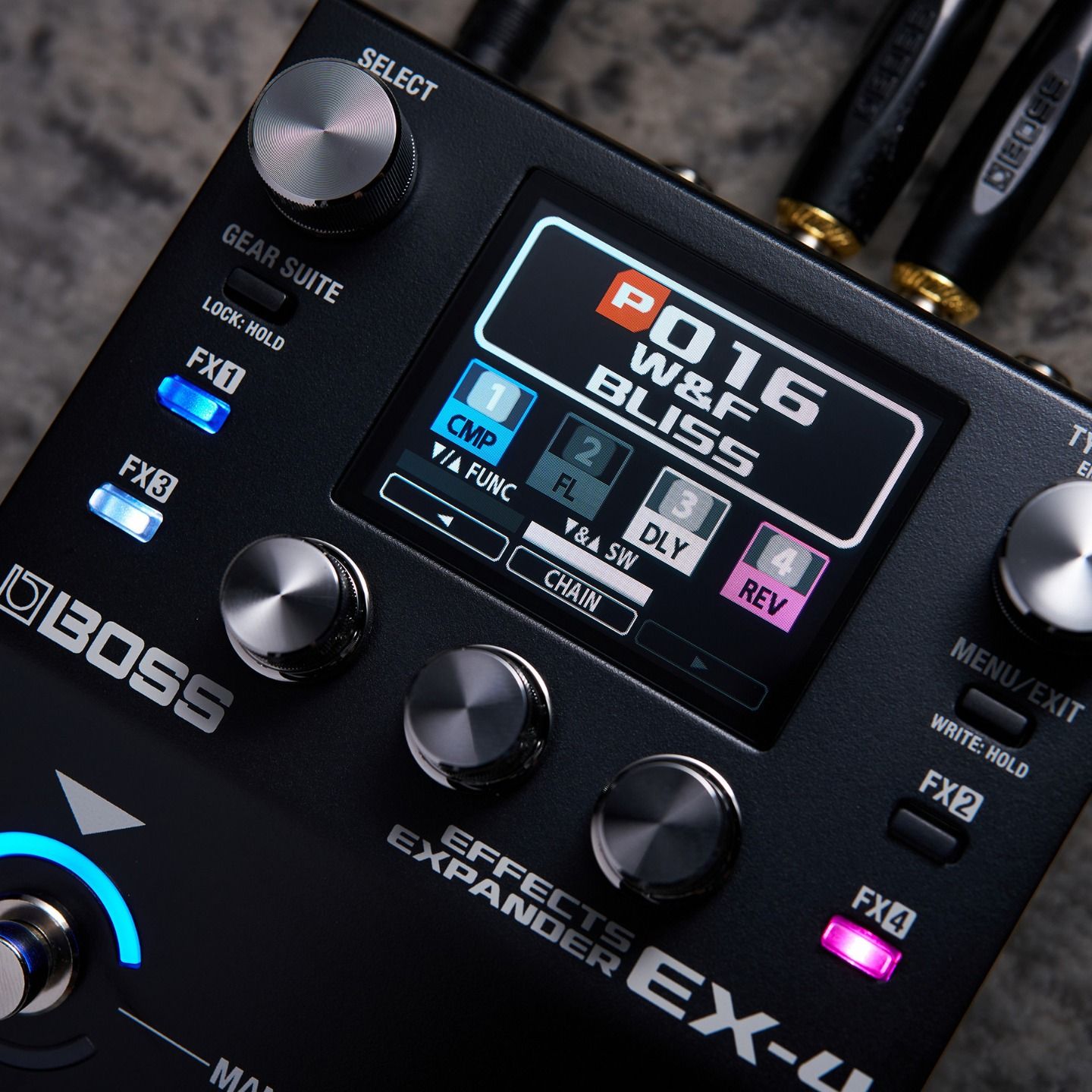 Boss debuts EX-4 Effects Expander: the ultimate pedalboard space