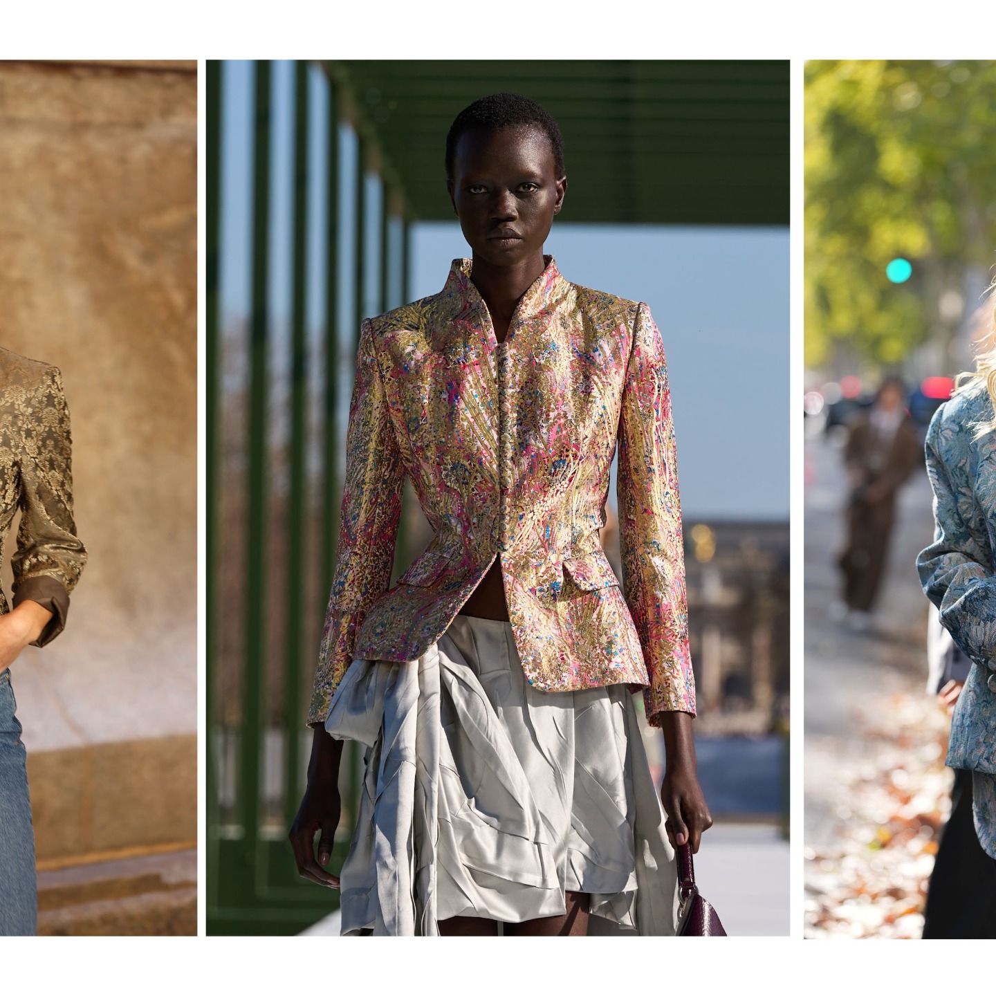 The Best Brocade, Jacquard, and Embroidered Jackets of Fall 2026