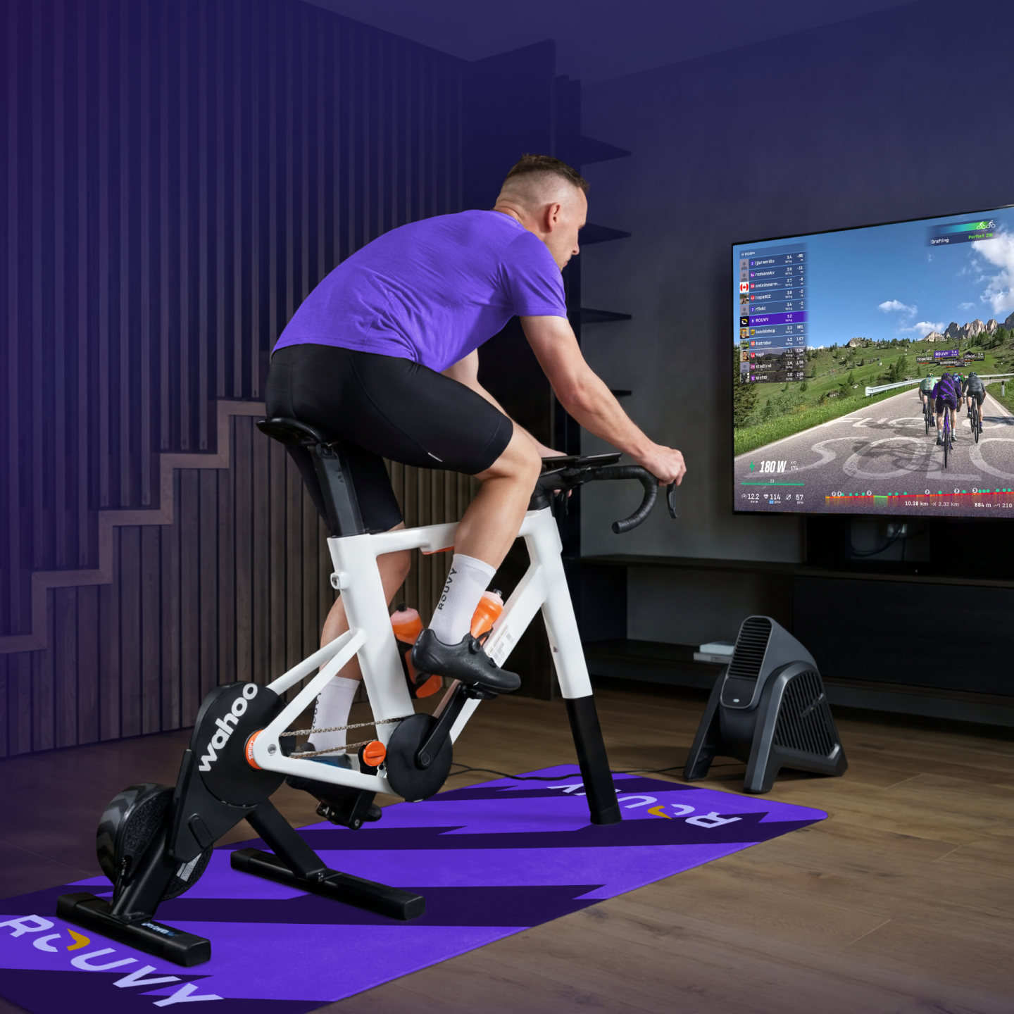 AI フィットネスバイク　Zwift Rouvy等と連携可 Zwift acquires indoor cycling app rival ROUVY | Cycling Weekly