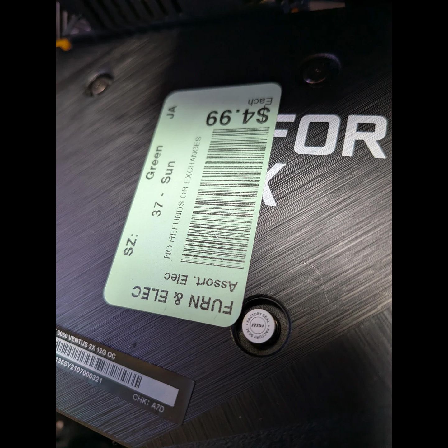 Lucky gamer scores Nvidia's RTX 3060 12GB for $4.99 — one of the