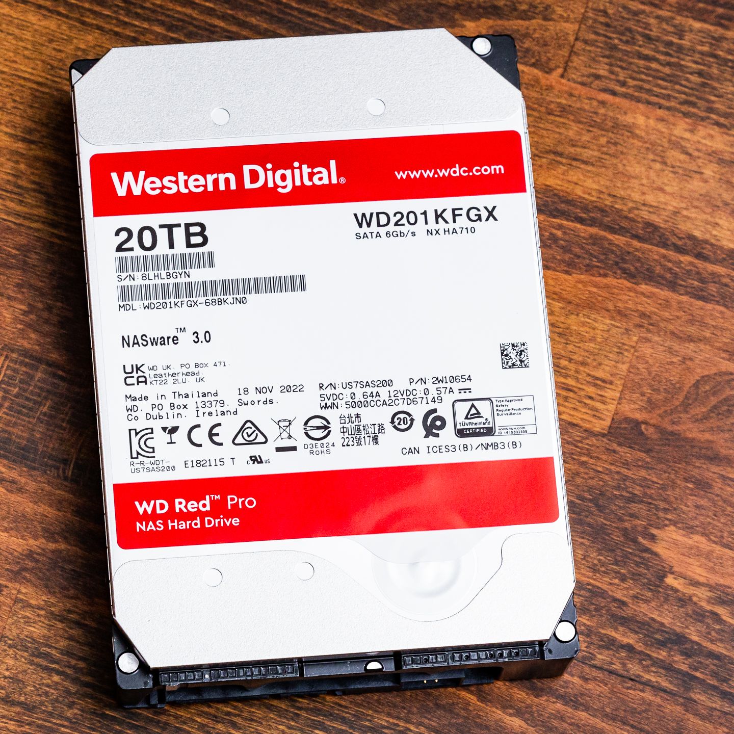Western Digital Red Pro 20TB HDD Review: OptiNAND on a Platter