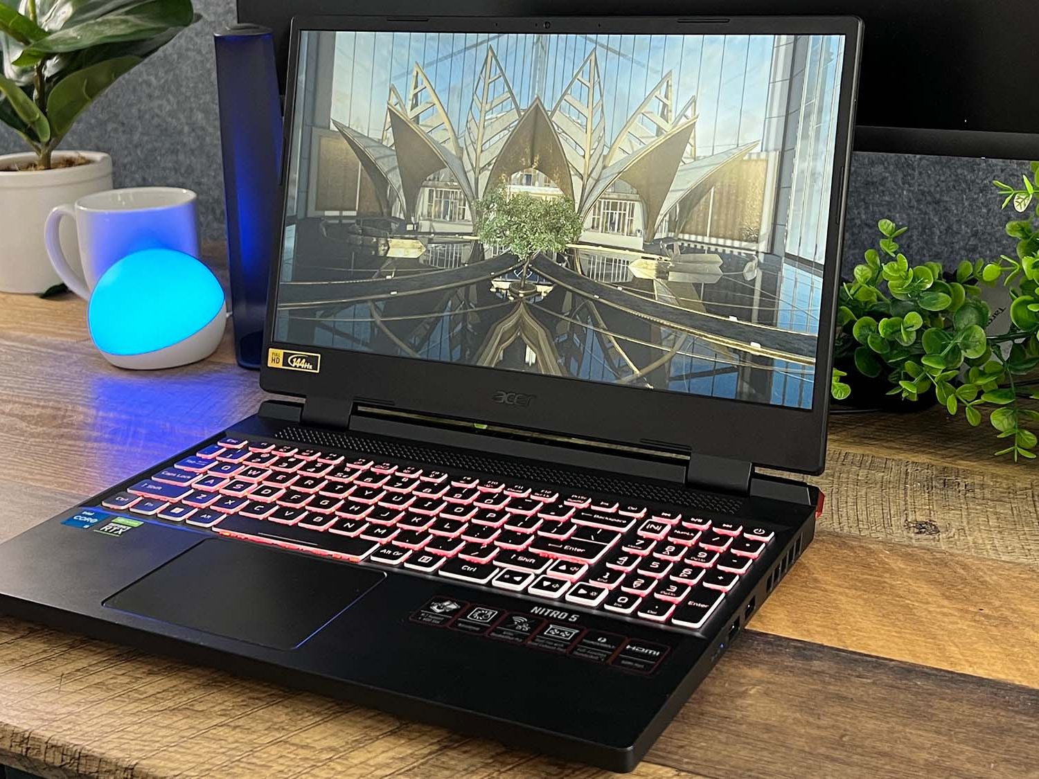 Acer Nitro 5 (PC gamer, avec clavier rétroéclairé rouge