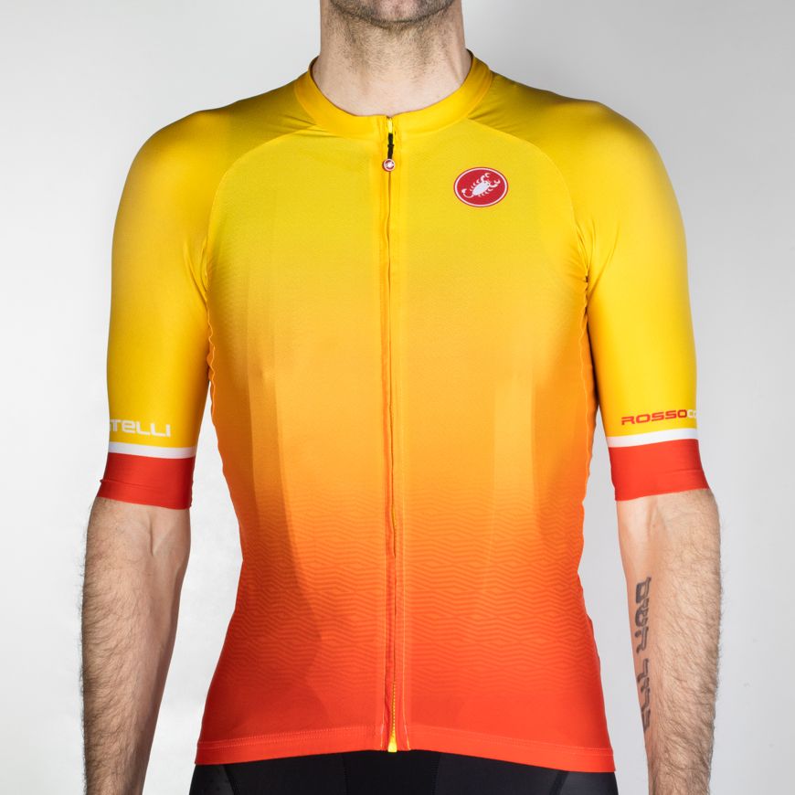 ウェア Castelli AERO RACE 6.0 JERSEY Castelli Aero Race 6.0 Jersey - City Bikes