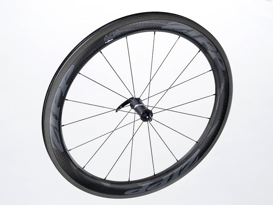 The latest Zipp 404 wheels use new hub and braking surface