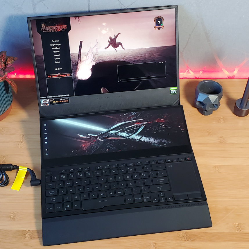 Asus ROG Zephyrus Duo 15 SE GX551 Review: Dual-Screen Ryzen Rig