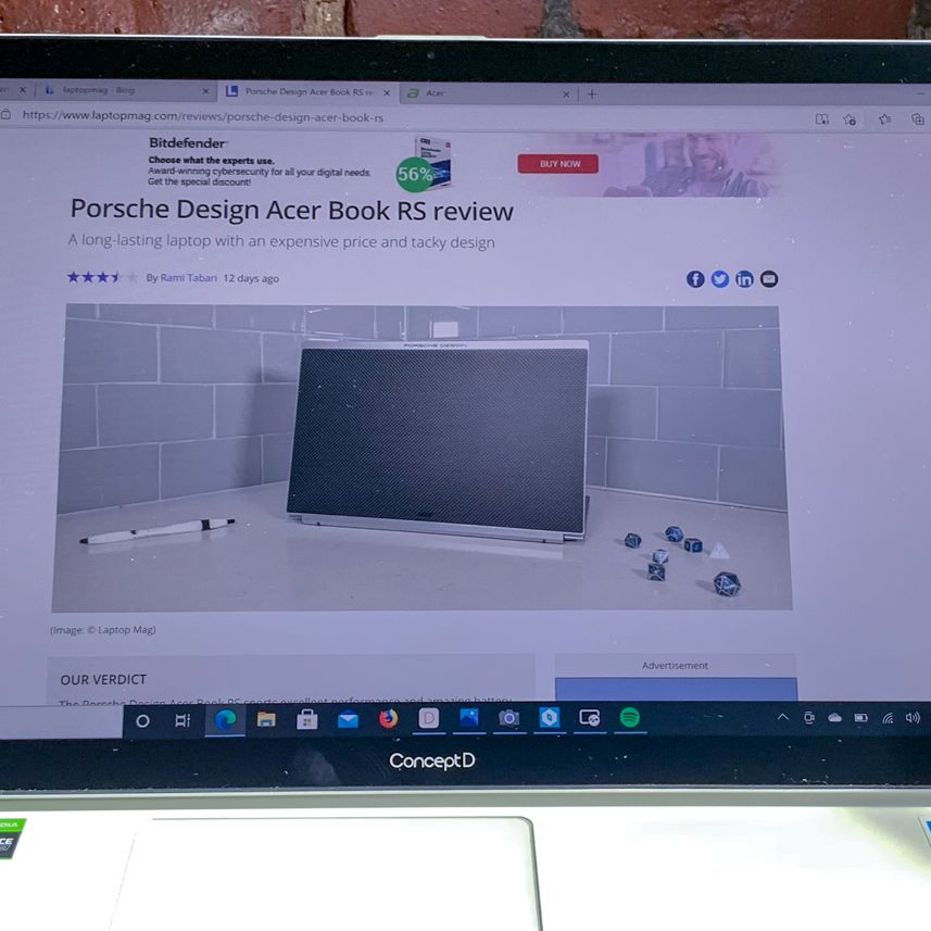 Acer ConceptD 7 Ezel review | Laptop Mag