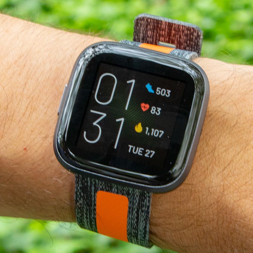 Fitbitバーサ2 Fitbit Versa 2 Health & Fitness Smartwatch, Black Carbon
