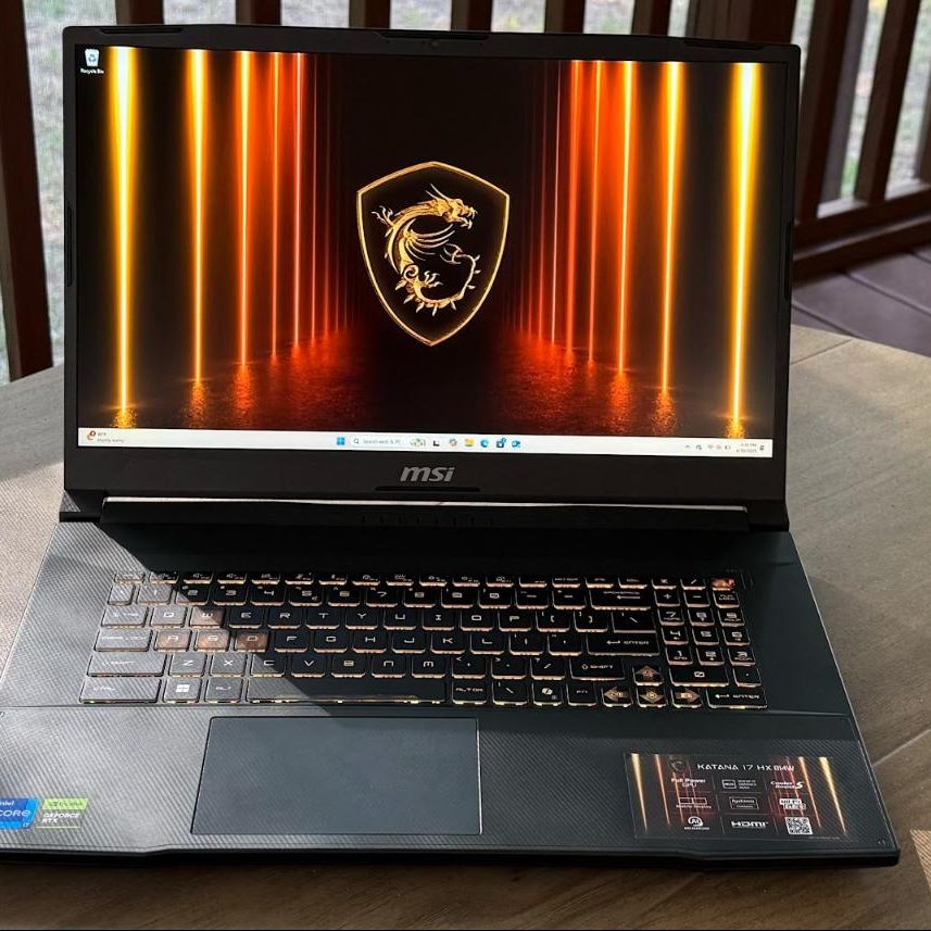 MSI Katana 17 HX gaming laptop review: 1080p gaming with Nvidia's
