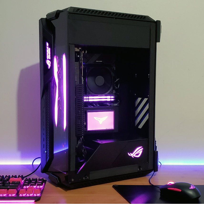 Building in Asus' ROG Z11 ITX Case: Pretty Impracticalities