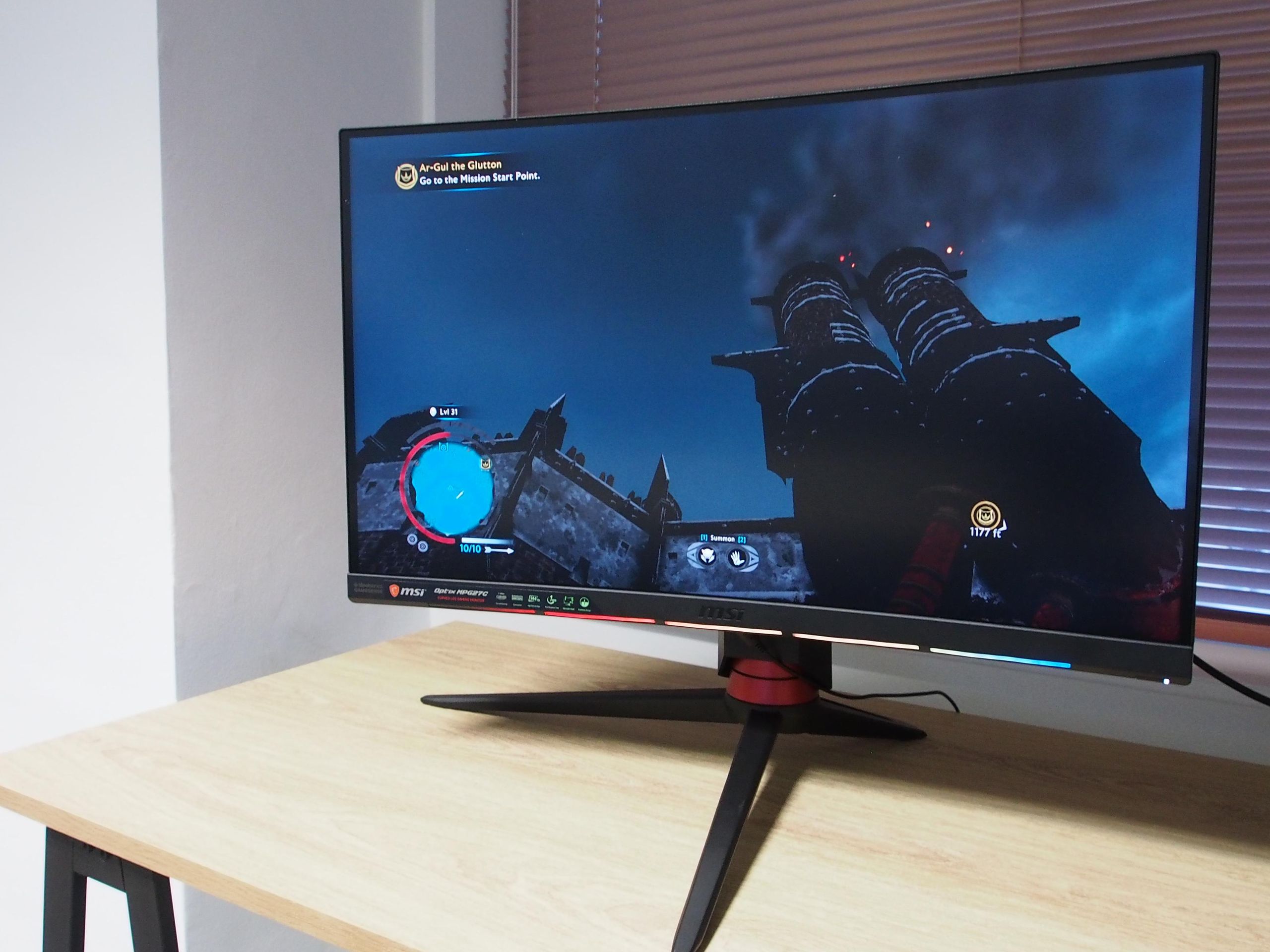 MSI Optix MPG27C カーブ型ゲーミングモニター 本体144hz MSI Optix MPG27C review | TechRadar