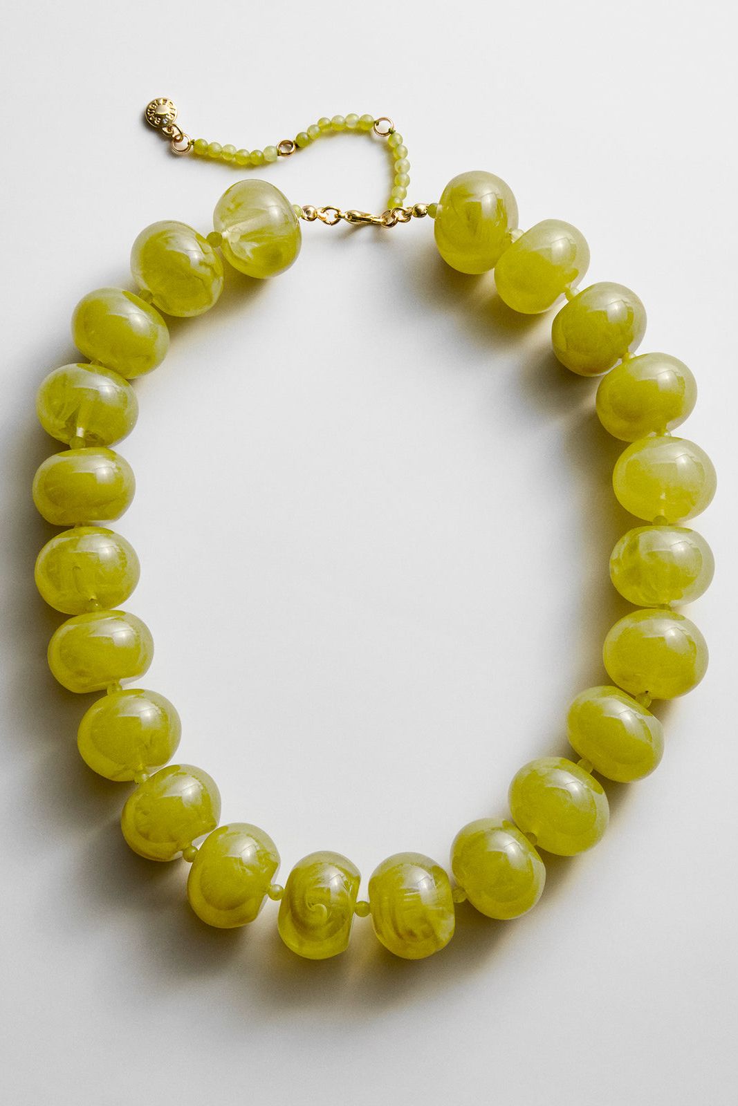 Joan Semi-Precious Necklace - Olive
