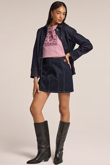 old navy x anna sui skirt