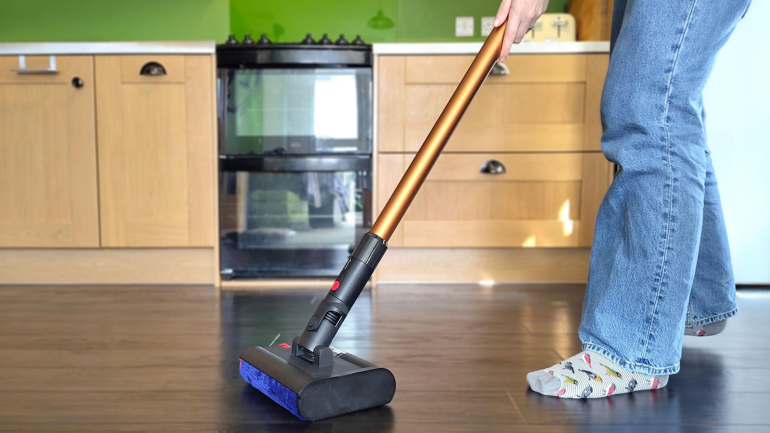 Dyson's latest floor cleaner is a super-slim electric mop that got