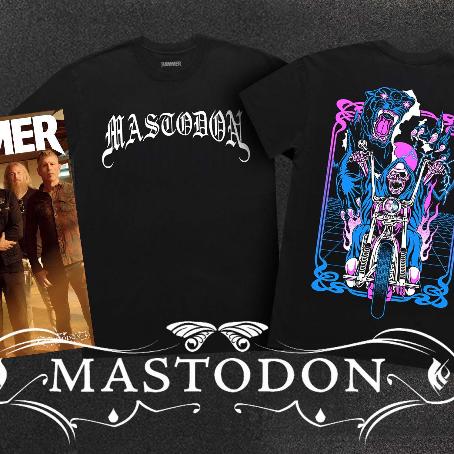 Mastodon fans! Get a t-shirt unavailable in the shops and an