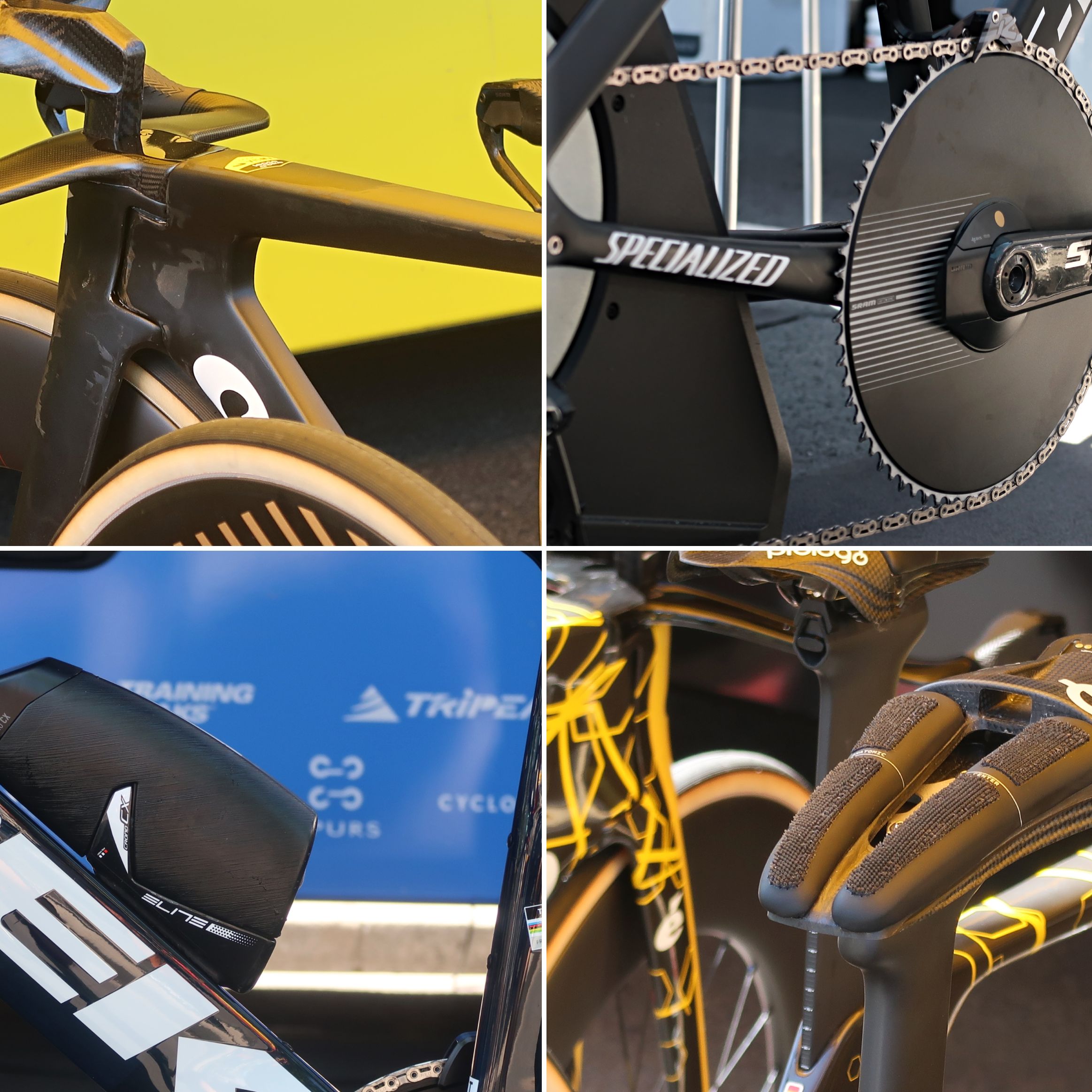 Paint-stripped frames, mammoth chainrings, and a £1,200 saddle: 10
