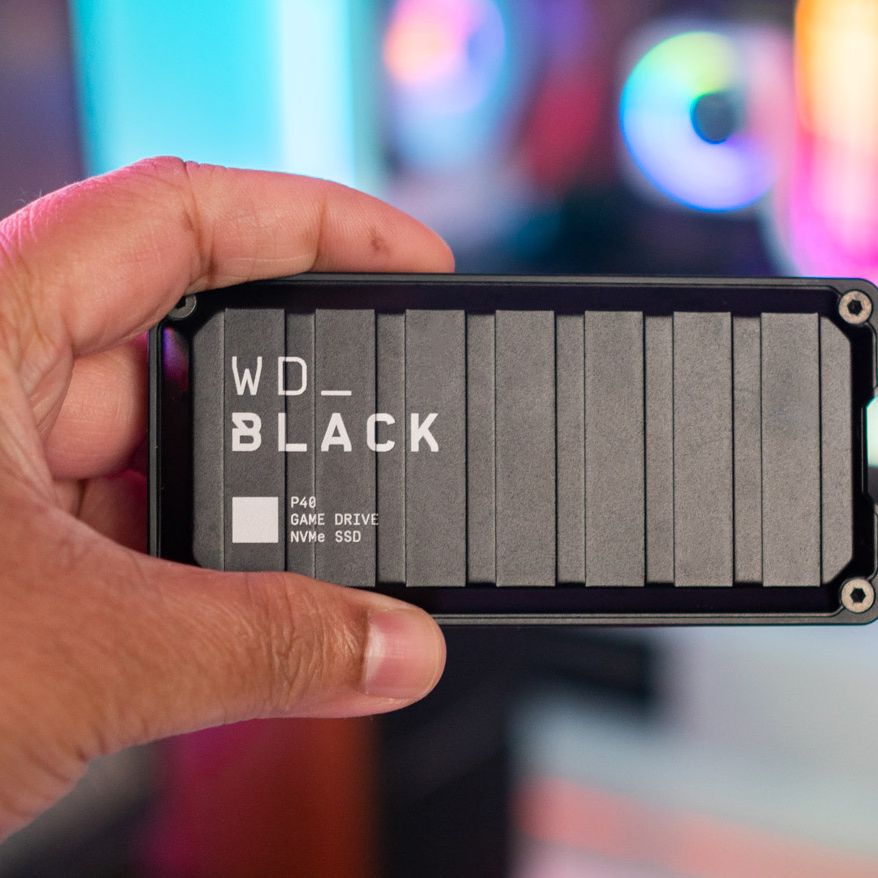 WD BLACK P50 Game Drive SSD 4TB ポータブルSSD WD 4TB WD_BLACK P50 Game Drive SSD WDBA3S0040BBK-WESN B&H Photo