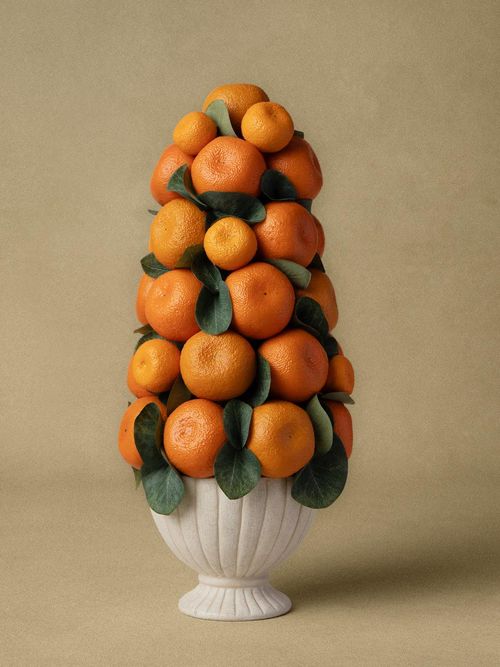 Tangerine Faux Arrangement