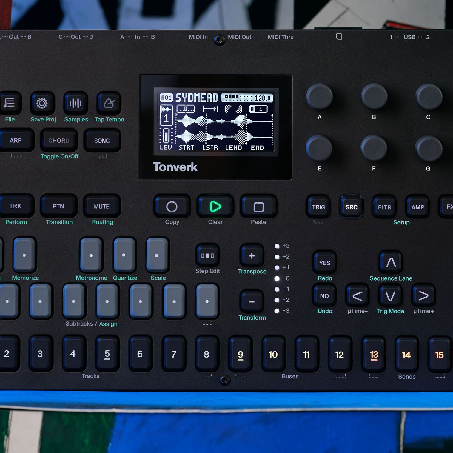 Tonverk is made for expansive sound design and immediate play
