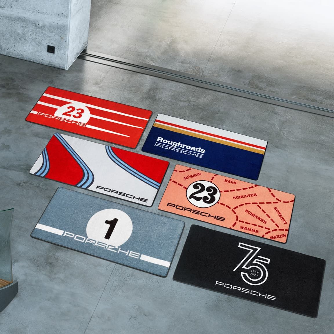 Porsche Heritage garage mats