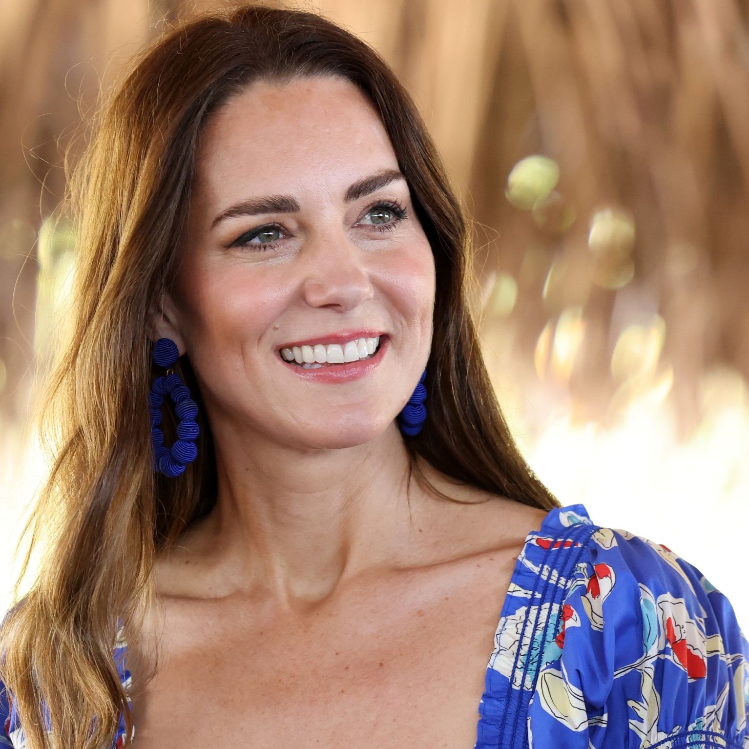 Kate Middleton's beachy blue dress works for home and abroad | Woman & Home