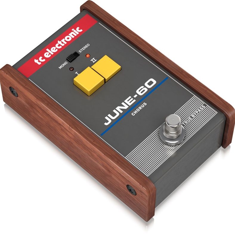 TC Electronic Announces New Retro-Flavored June-60 Chorus Pedal