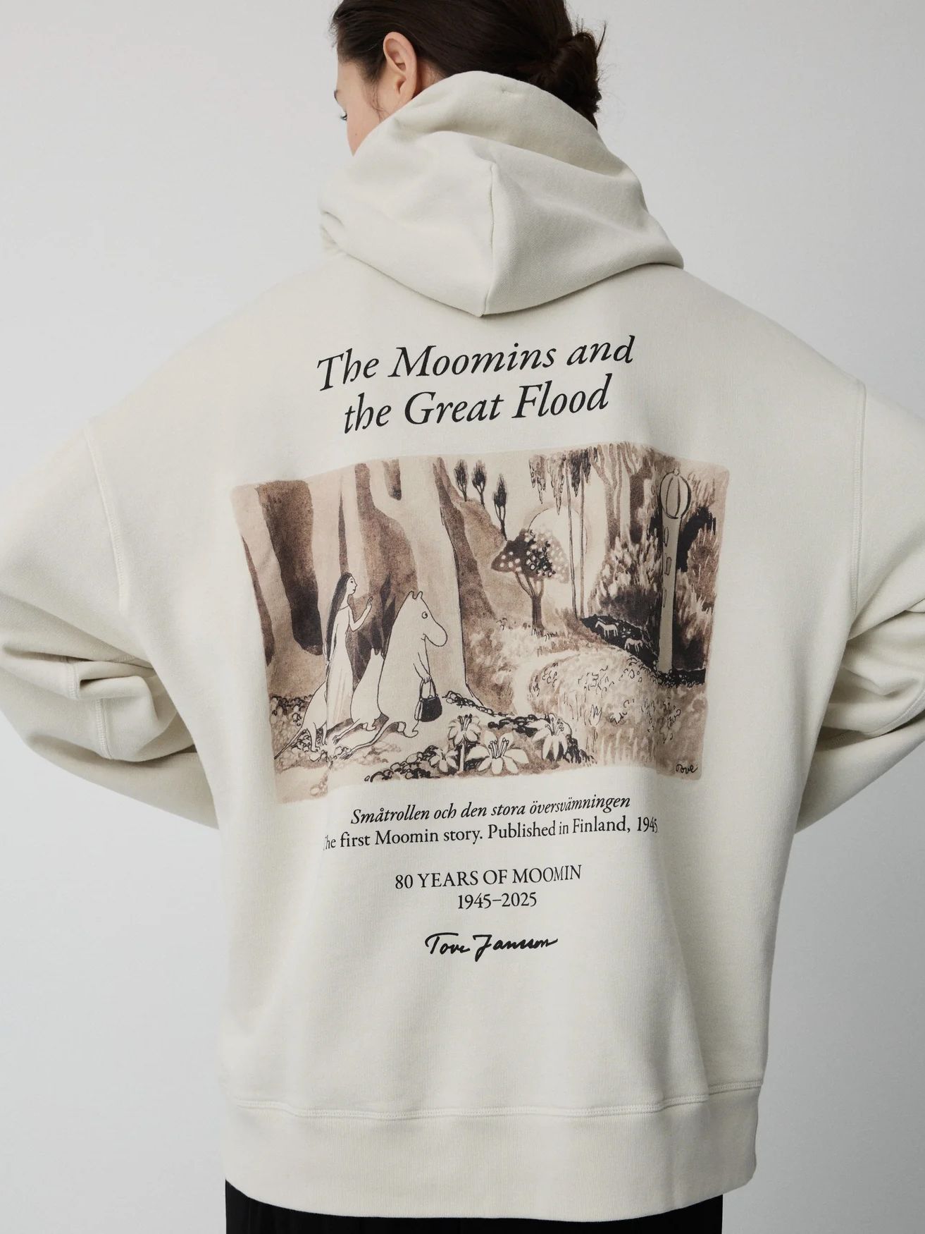 Magniberg, Moomin Buddy Hoodie | Sepia