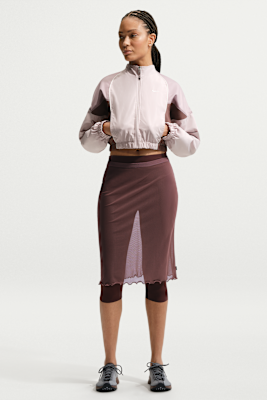 Nike Sportswear Women's Slim Sheer Skirt - Tattoo/sail - Size Xs