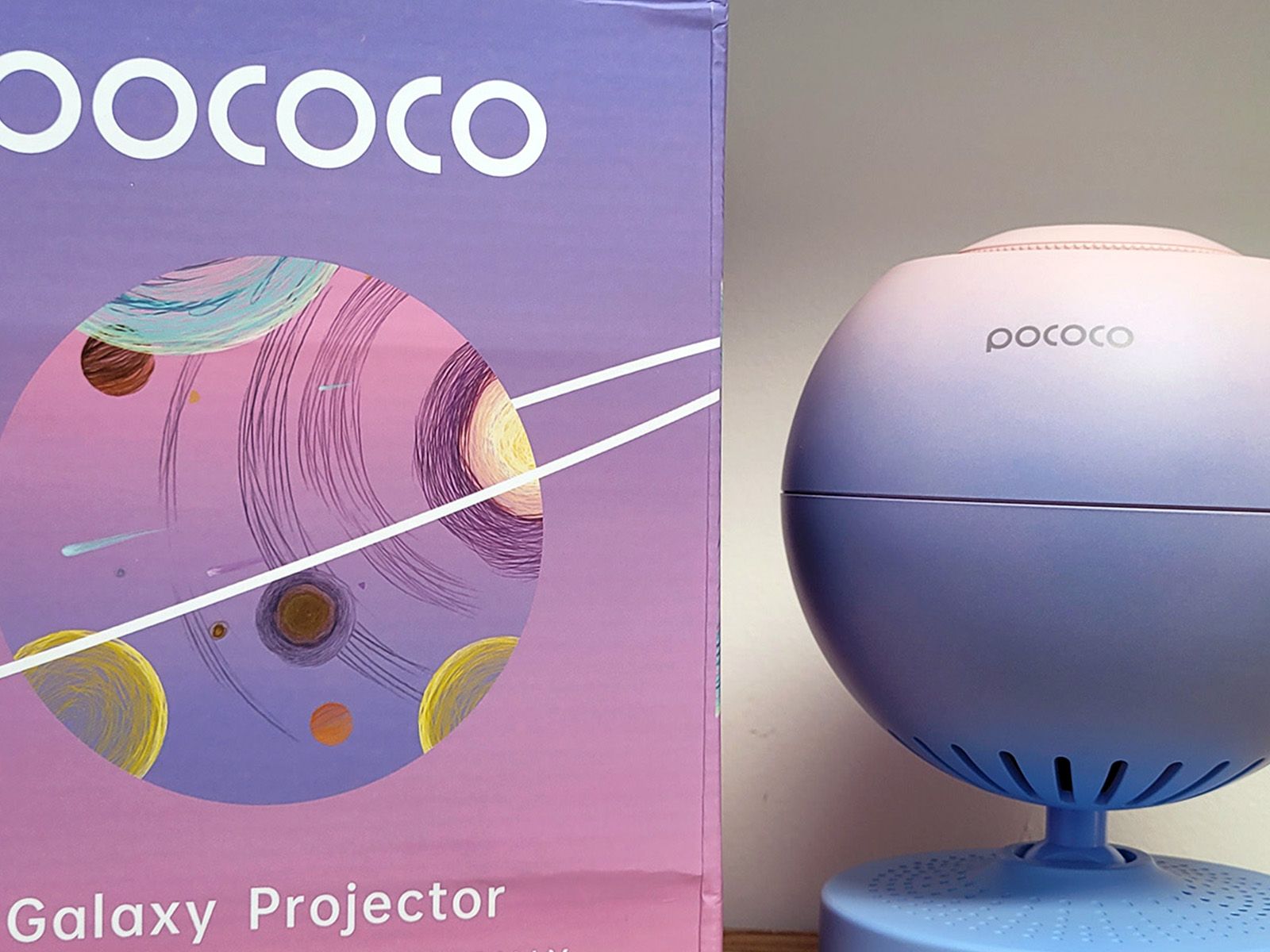 Pococo Galaxy star projector review | Space