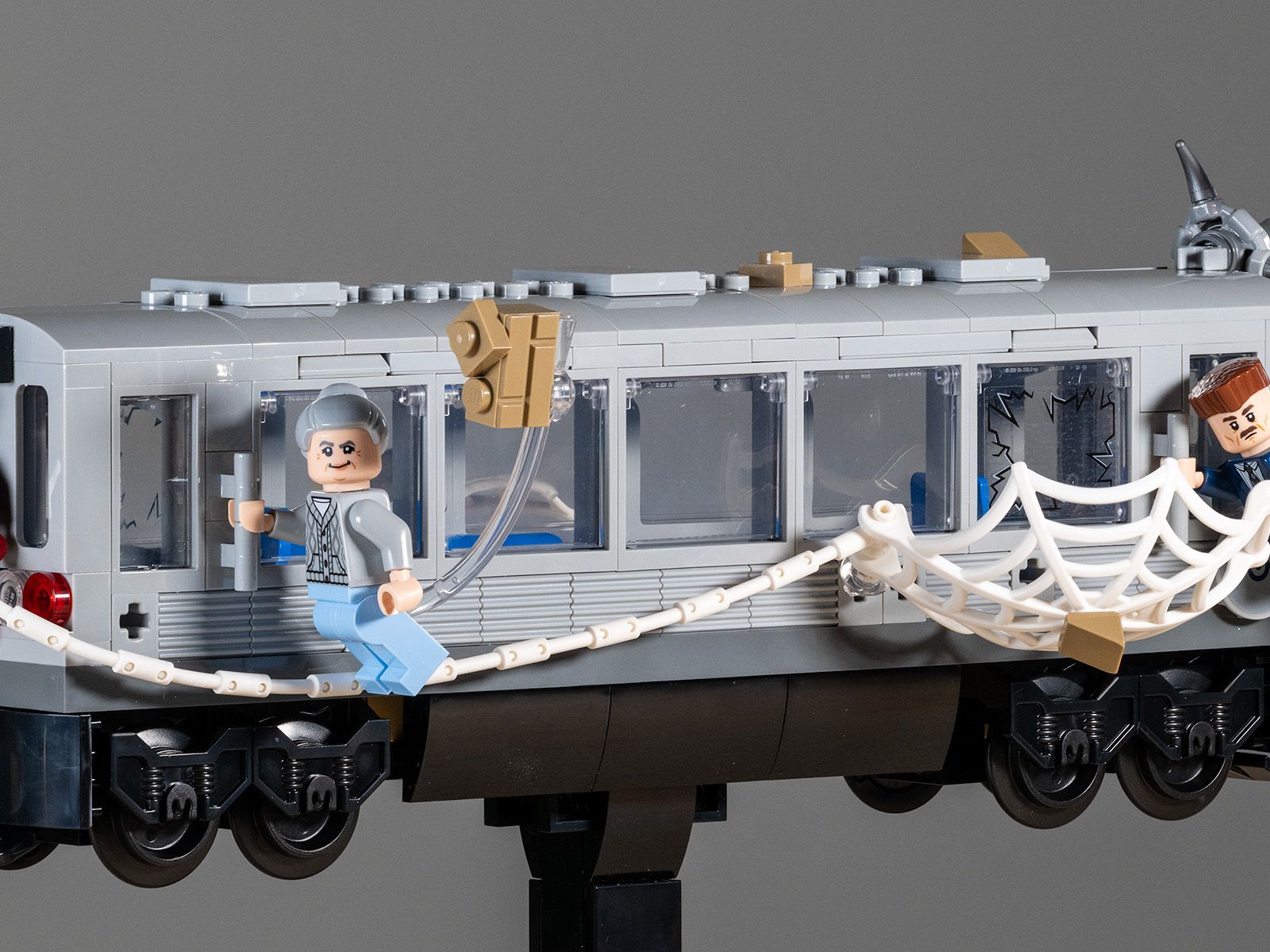 Lego Spider-Man vs. Doc Ock Subway Train Scene (76321) review: 
