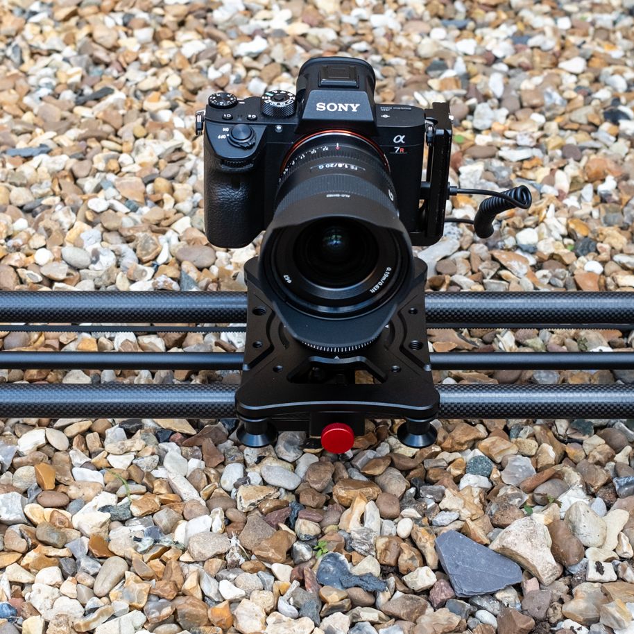 NEEWER ER1-120 Motorized Carbon Fiber Camera Slider – 47/120cm, Wireless Remote, New