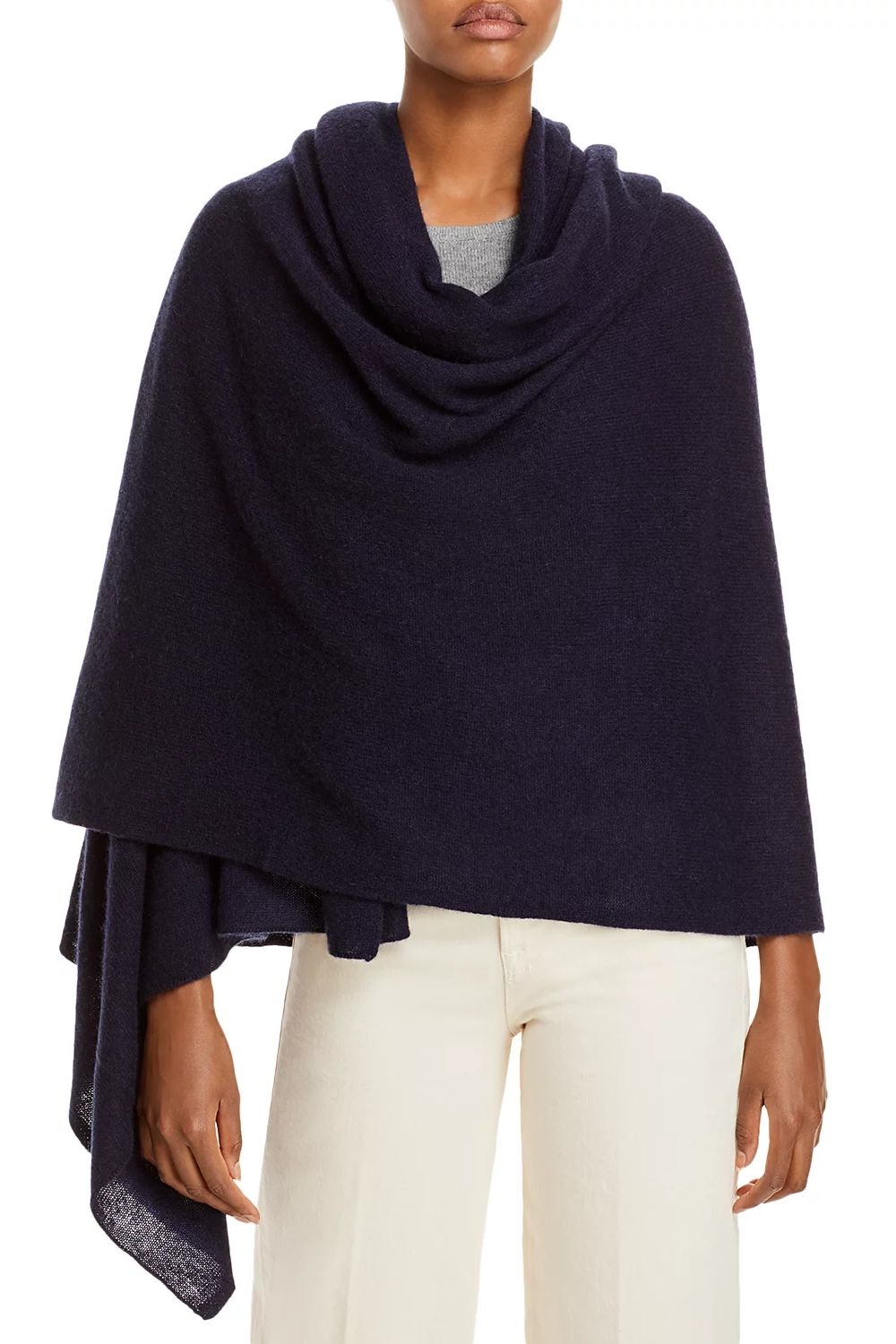 C by Bloomingdale's 100% Cashmere Travel Wrap