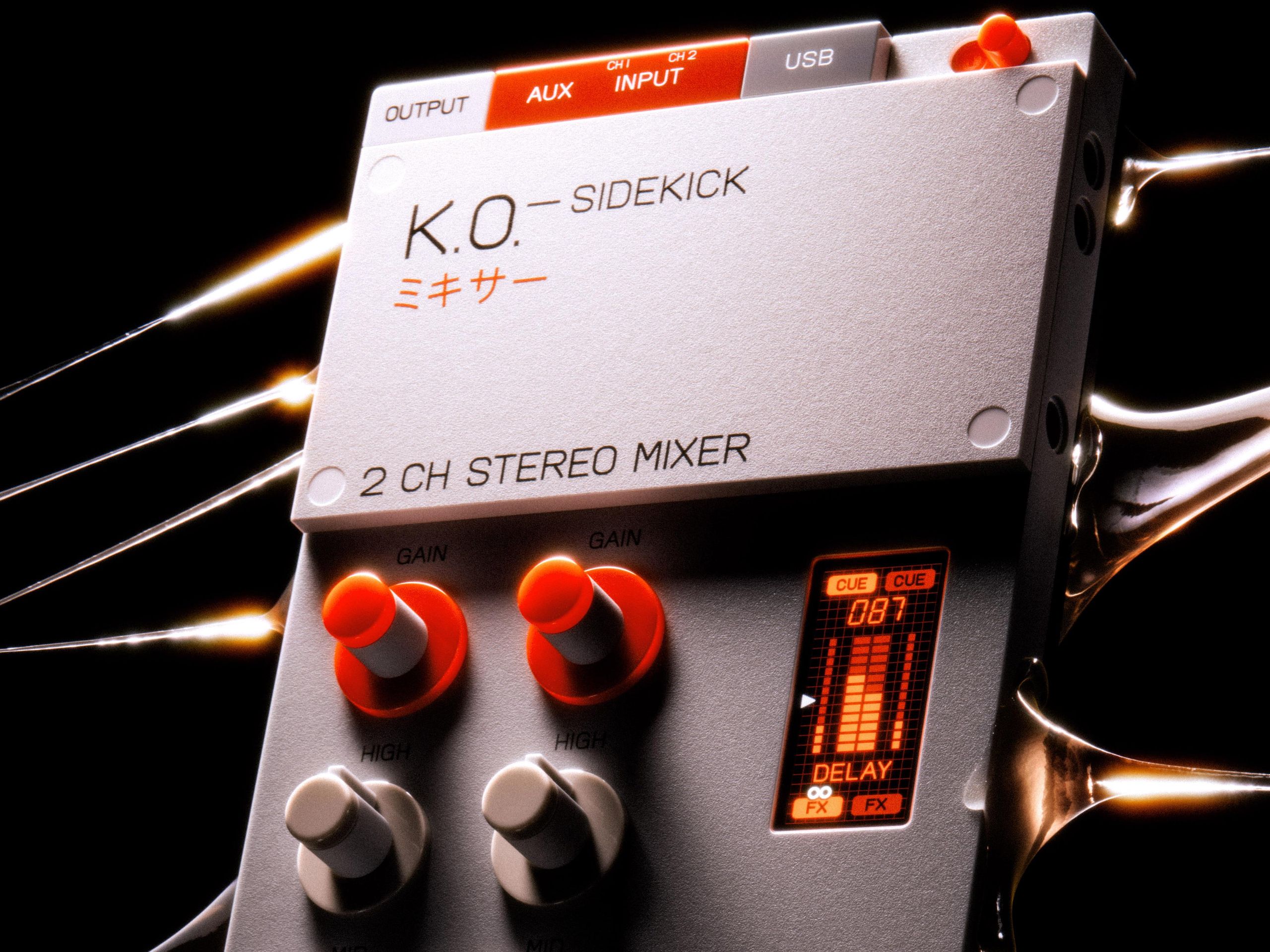 Teenage Engineering's EP-136 KO Sidekick is part DJ mixer, part