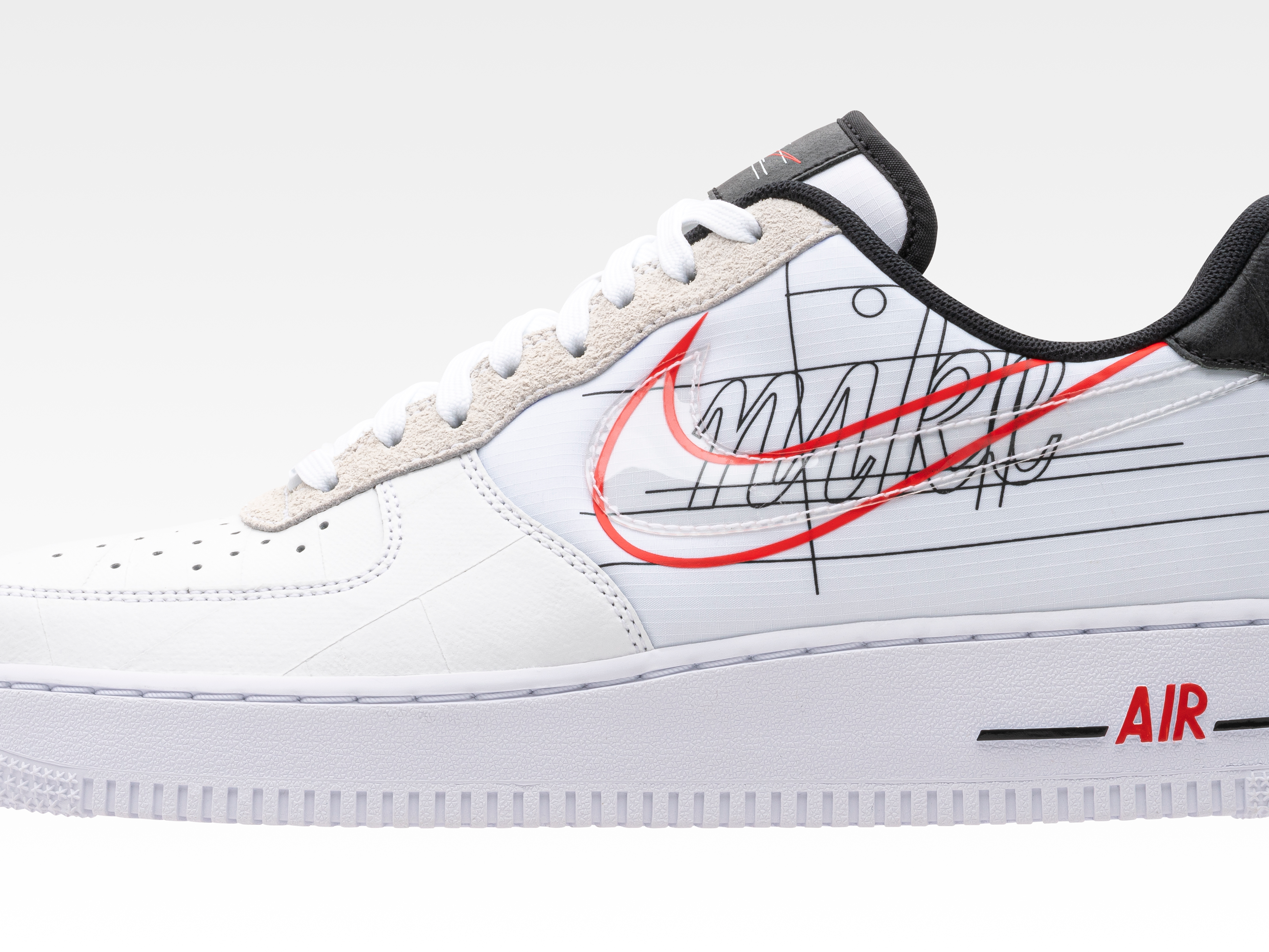 nike air force 1 script swoosh