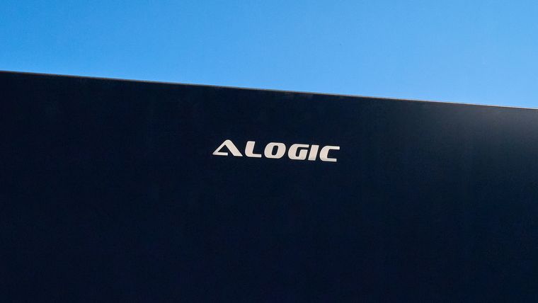 An Alogic Edge 5K ultrawide monitor
