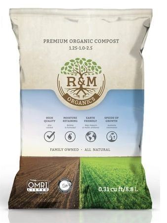 Premium Organic Compost | 10lb Bag | R&m Organics