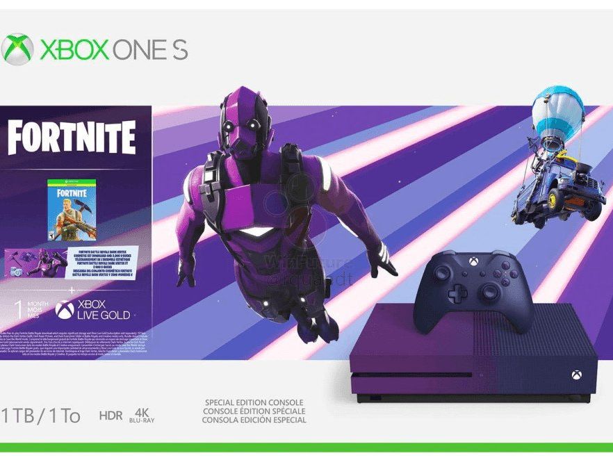 Console Xbox One S Fortnite Special Edition Xbox One S TB Console