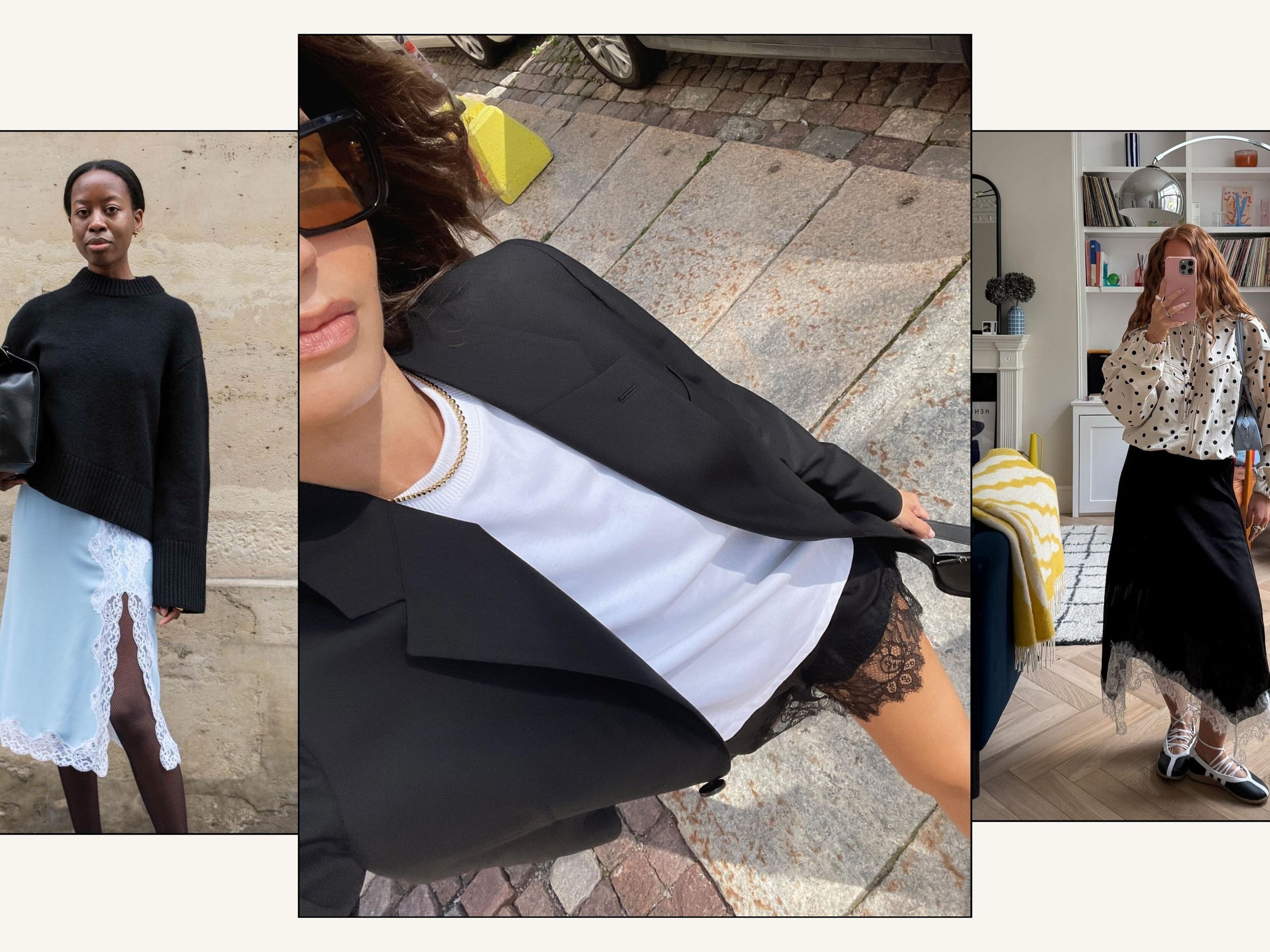 スカート carol shoppe LACE TRIM SHIRT SKIRT スカート carol shoppe LACE TRIM SHIRT SKIRT スカート carol