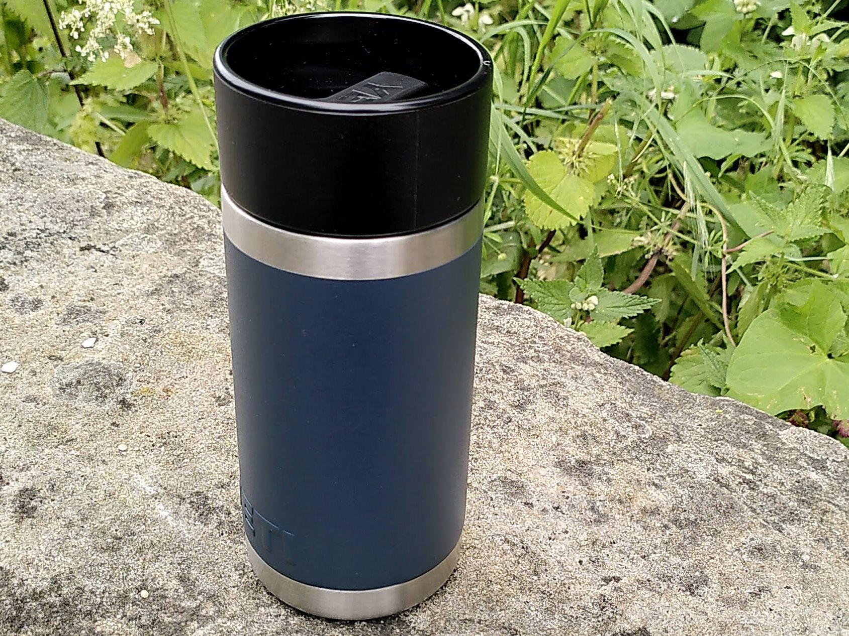 Yeti Rambler 12oz Bottle with Hotshot Cap review: hot coffee