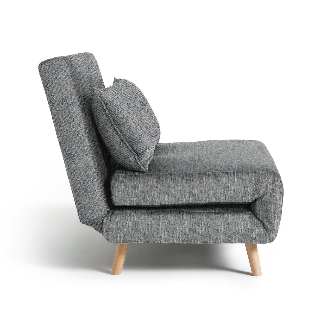 Habitat Roma Single Fabric Chairbed - Grey