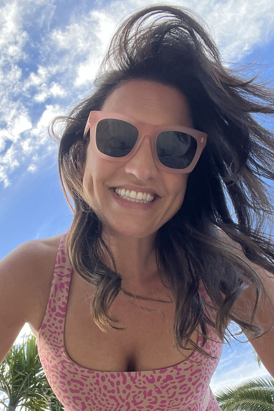 Beauty editor Donna after 6 months of her sobriety skin journey