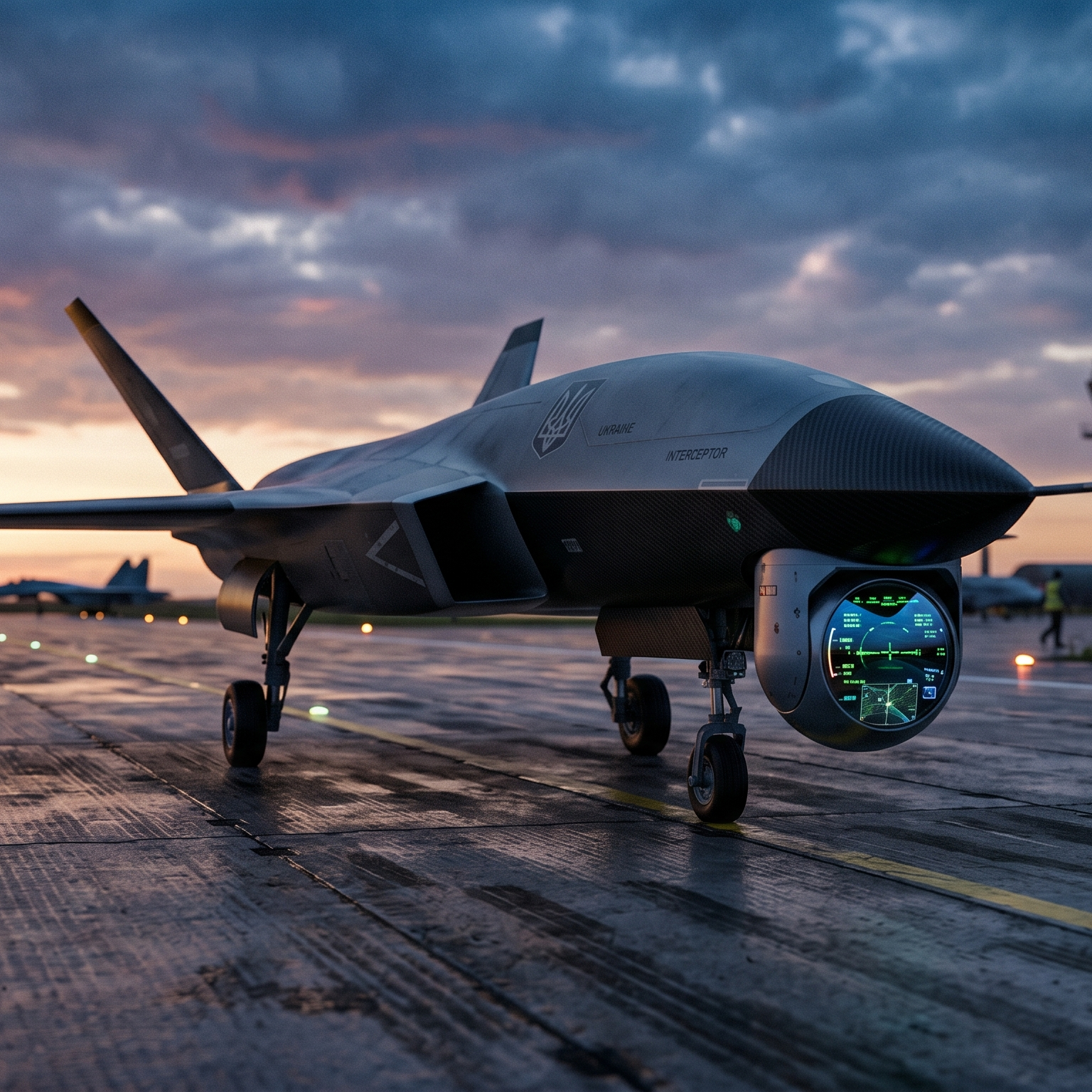 Jet Powered Drone Interceptor