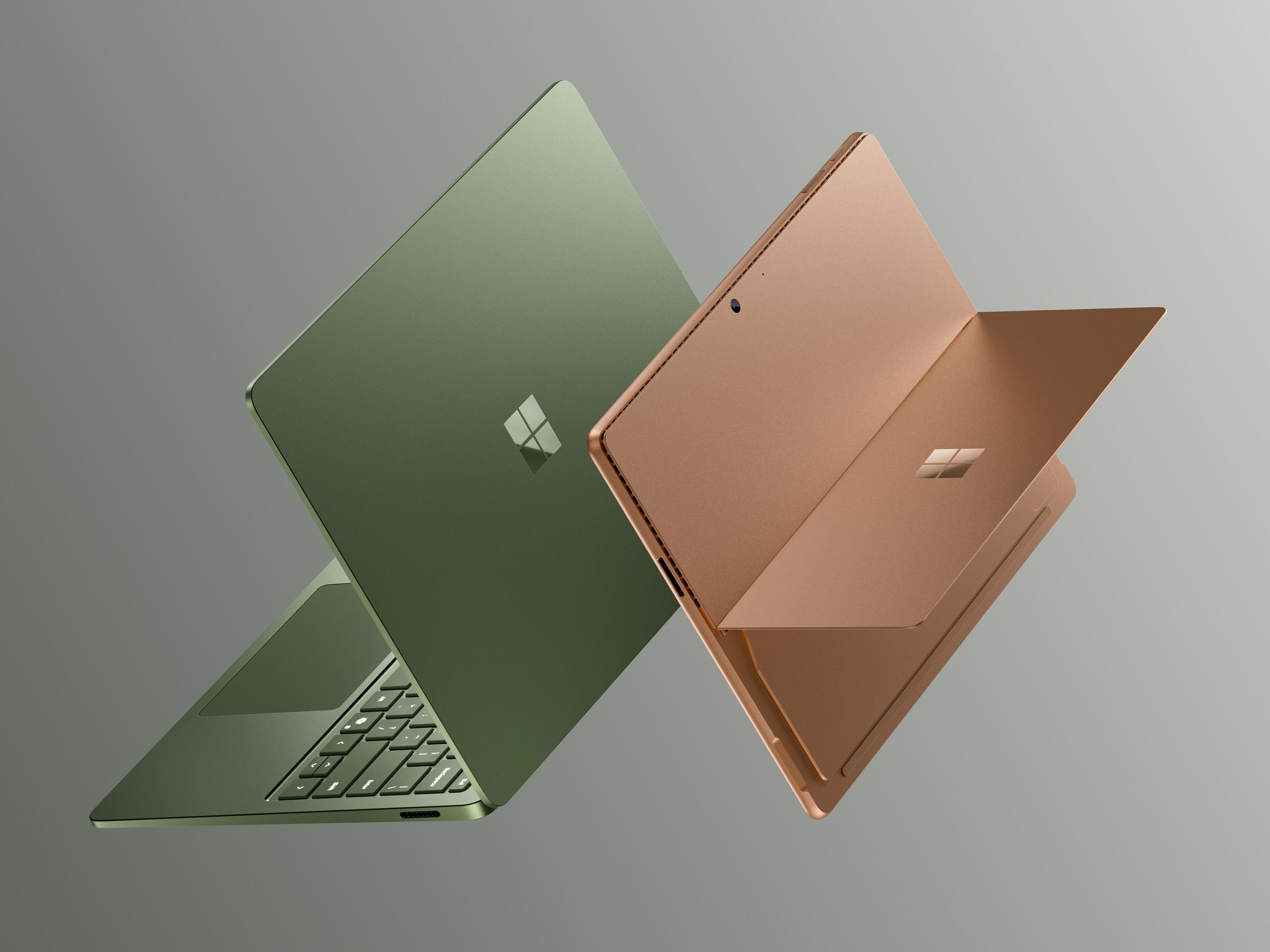 Microsoft debuts Surface Pro and Surface Laptop with new jade