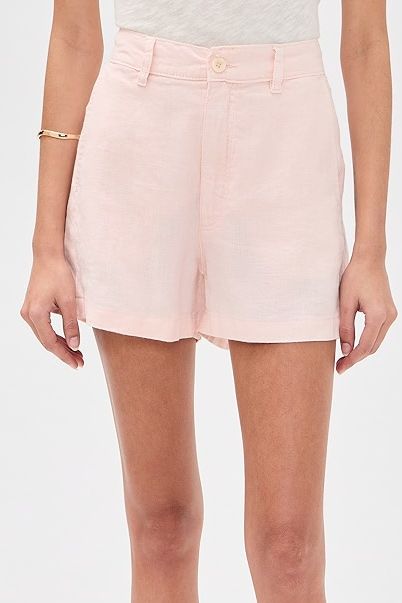 Dl1961 Taylor Relaxed Linen Shorts