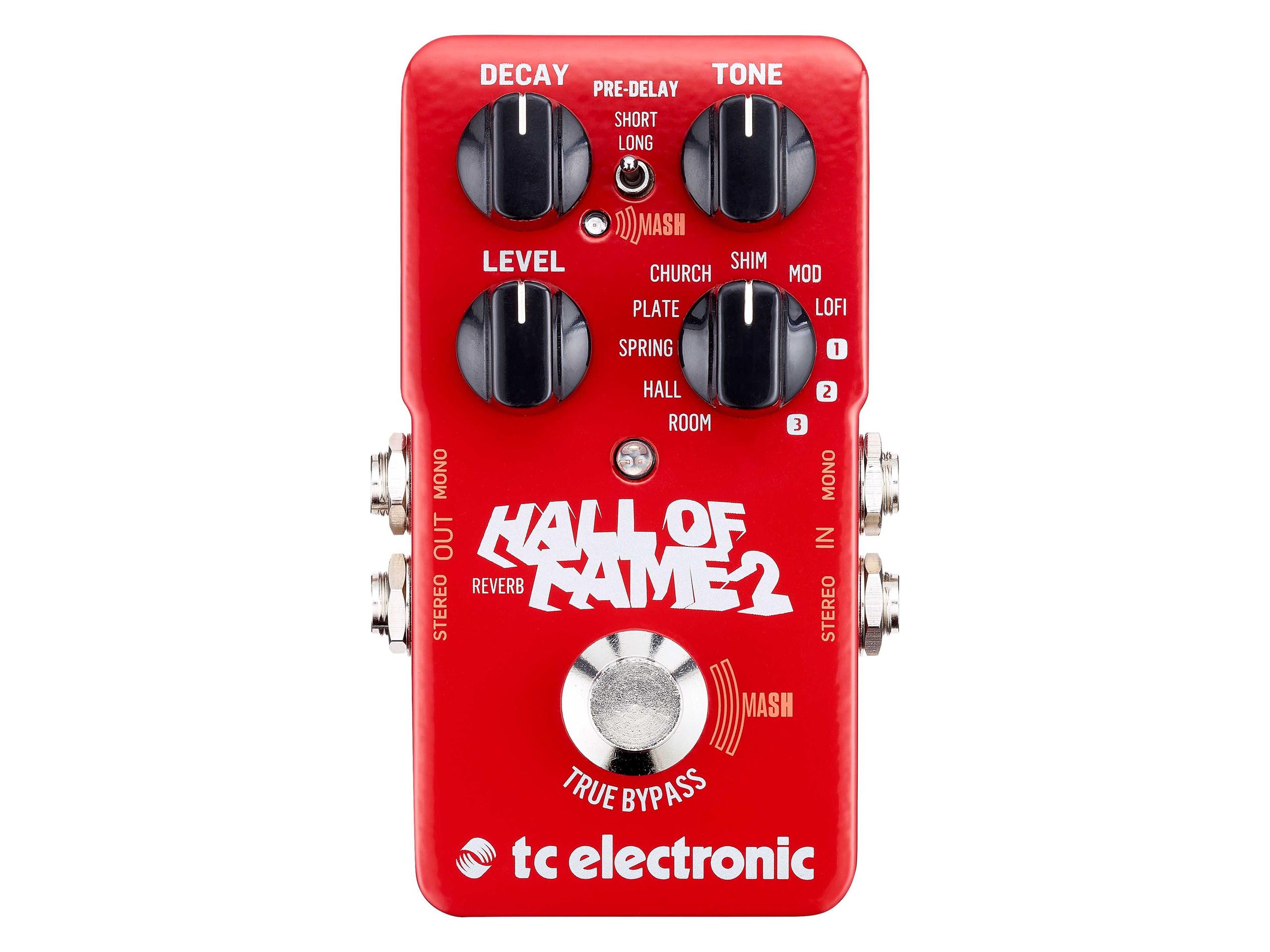 TC Electronic unveils Hall Of Fame 2 reverb pedal with shimmer and